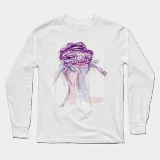 Ostrich Painter Long Sleeve T-Shirt